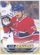 2024/25 UD..ARBER XHEKAJ..CANVAS..# C-314..CANADIENS..FREE COMBINED SHIP