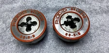 2 RIDGID 00-R BOLT DIES 1/2-13 AND 5/8-11