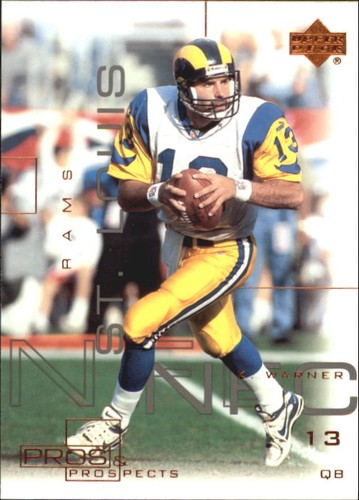 Kurt Warner #66 2000 Upper Deck Pros & Prospects card