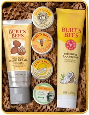 Burt s Bees Classics 6 Piece Gift Set Cuticle Cream Hand Salve Lip Balm Burts