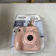 Fujifilm Instax Mini 7 Plus Instant Film Camera Pink OPENBOX 