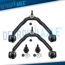 4pc Front Upper Control Arm Lower Ball Joint for Chevy GMC Silverado Sierra 1500