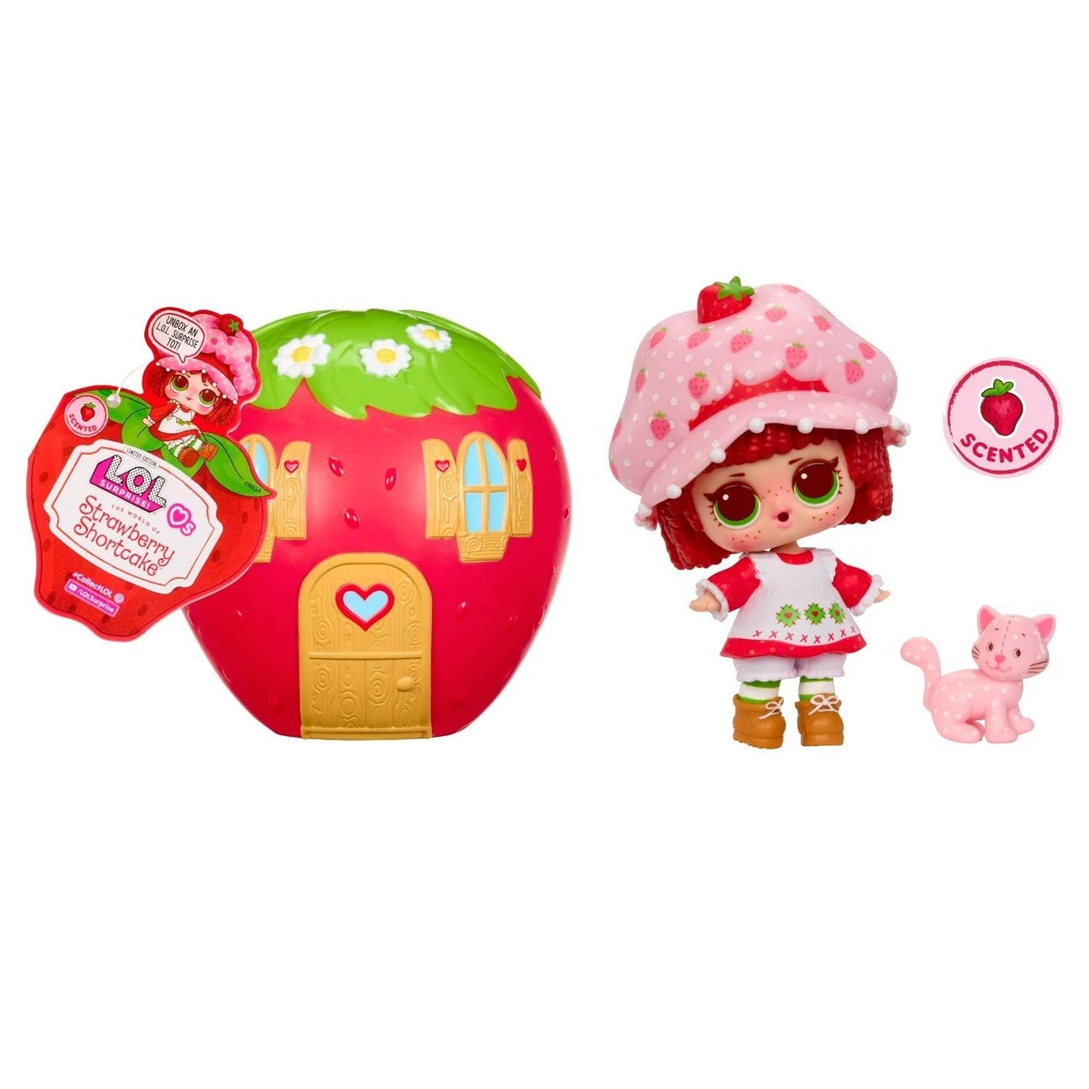 LOL Surprise Loves The World of Strawberry House Playset – Gift for Kids Ages 4+