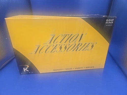 K-LINE K-42418 OPERATING LOADING PLATFORM W/FREIGHT CAR L62