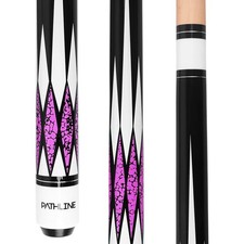 Pool Cue Stick - 58 inch Canadian Maple Billiard Pool Stick