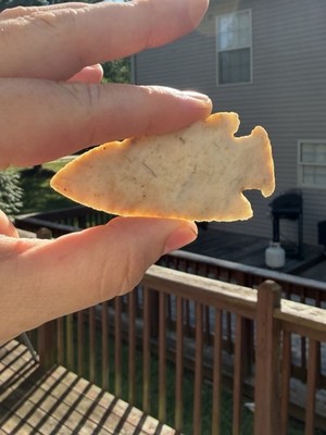 HARDIN ARROWHEAD IOWA ANCIENT AUTHENTIC NATIVE AMERICAN ARTIFACT 