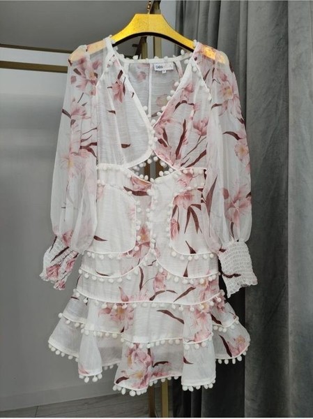 Women Caramello Dress Pink Cotton XXS-XS