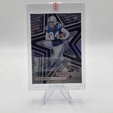 2025 Rookies & Stars Tyler Warren RC Preferred 01/399 #195 Colts Bookend Serial