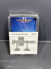 Agents of Gaming Babylon 5 Earth Mini Earthforce Omega Destroyer PRIMED BK METAL