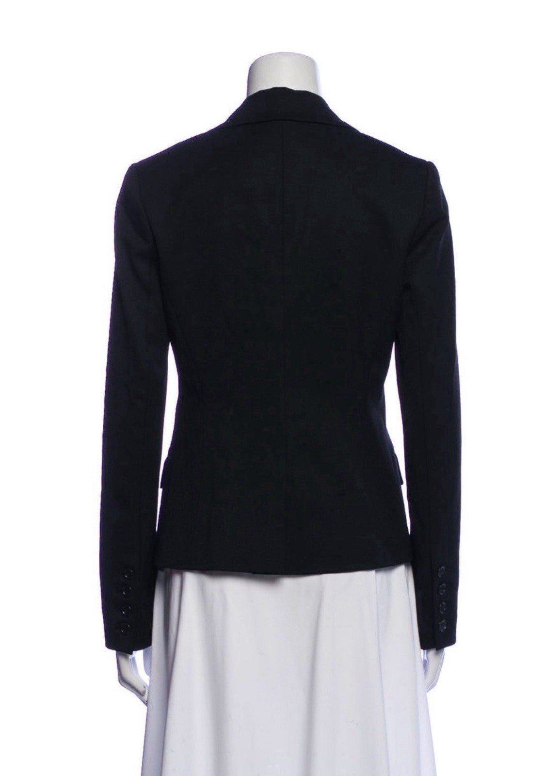 Theory Authentic Women’s Solid Black Long Sleeve … - image 4