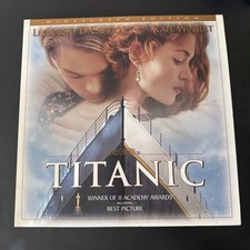 Titanic Widescreen THX Laserdisc LD Leonardo DiCaprio, 1997 Cameron DiCaprio