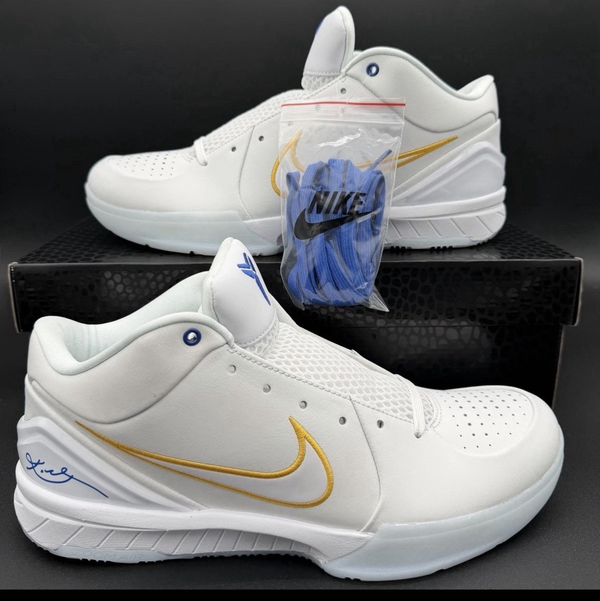 Size 9.5 - Nike Kobe 4 Protro Draft Day Pack - Golden State
