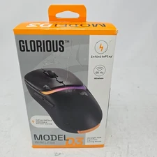 Glorious Gaming Model D3 Wireless Gaming Mouse - InfinitePlay - Black