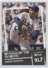 2020 Topps Warriors of the Diamond Sandy Koufax #WOD-24 HOF 0t2