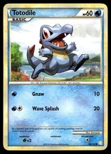 TOTODILE - 86/123 Common HeartGold & SoulSilver Pokemon LP on eBay
