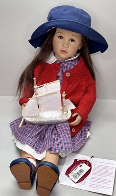Götz Puppe Künstlerpuppe doll Sissel Skille Lotti mit Zertifikat limitiert 100