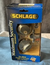 Schlage Maximum Security Deadbolt 2 Maximum Security