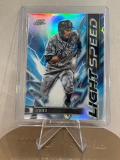 Ichiro Topps Cosmic Chrome Light Speed Refractor Seattle Mariners HOF Legend