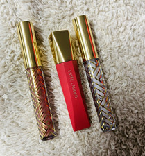Est e Lauder 3-Pc Lip Set: Lipstick 2 Lip Gloss Whipped Matte 314 Red