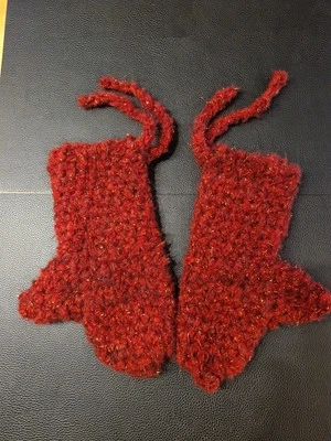 KID MOHAIR HANDSCHUHE GLOVES MITTENS Gr. S   handmade not brushed   NEU  - Bild 1 von 3