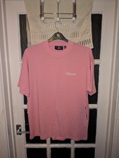 Mens Represent Owners' Club Script T-shirt - Pink (Small)