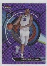 2023 Topps Finest Common Purple Checkerboard Refractor 35/125 Daniel Gafford 2o0
