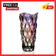 Glass Vases for Flowers, Thickened 3.4 Lb Modern Vase (Heavy Duty)