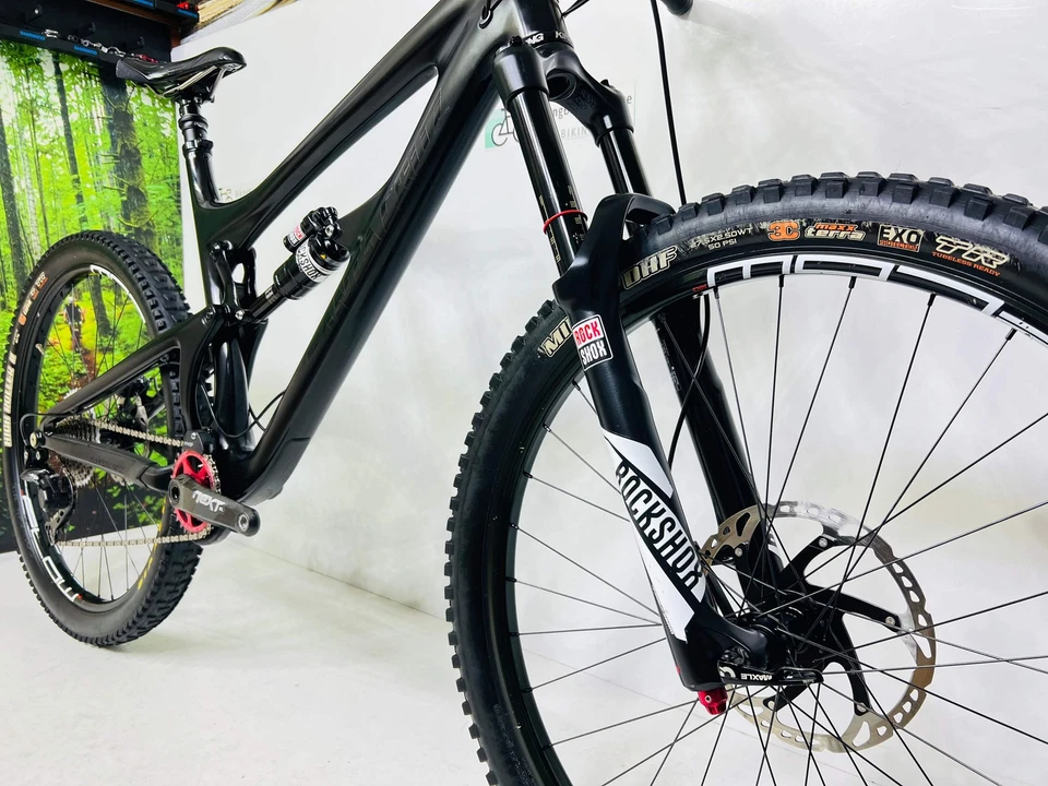 Bicicleta de montaña Santa Cruz Nomad C de fibra de carbono usada-2015, XL Foto 2 de 4