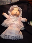 1985 Preemie Cabbage Patch Kids Doll Blue Eyes Blonde tuft of hair Newborn