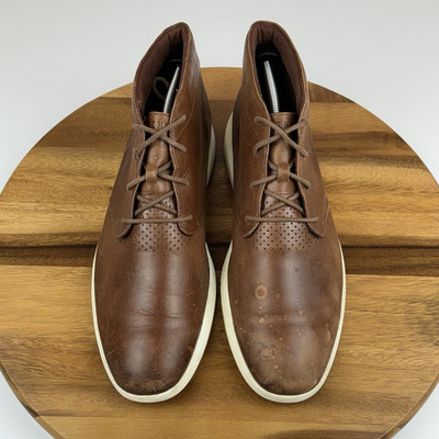 Mens Cole Haan Grand Os Watson II Brown Perforated Leather  display picture 2