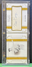HOF Max Carey 2019 Panini National Treasures Names Cut Autograph Booklet /10