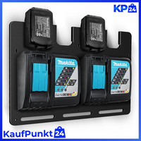 Wandhalterung 4Er Akkuhalter FüR Makita 18V 14,4V LadegeräTe