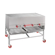 American Range AHS-4827 48" W x 27" D Gas Floor Model Horizontal Chicken Broiler