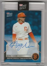 2022 TOPPS NOW AUTO #45B ALYSSA NAKKEN SAN FRANCISCO GIANTS 28/49