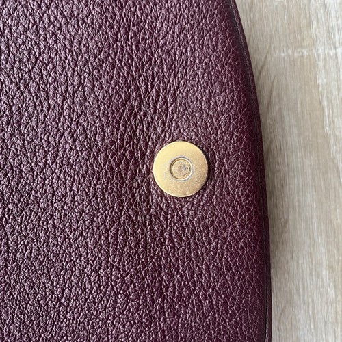 100% Genuine - See By Chloe Medium Hana Classic Burgandy Crossbody Bag - VGC - Picture 10 of 24