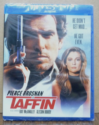 Taffin (1988 Blu-ray) Pierce Brosnan Kino Lorber Rare OOP BRAND NEW & SEALED