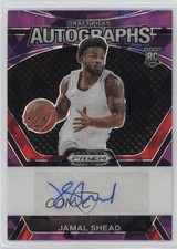 2024-25 Panini Prizm Draft Picks Purple Ice /99 Jamal Shead #DPA-JMS Auto ms9