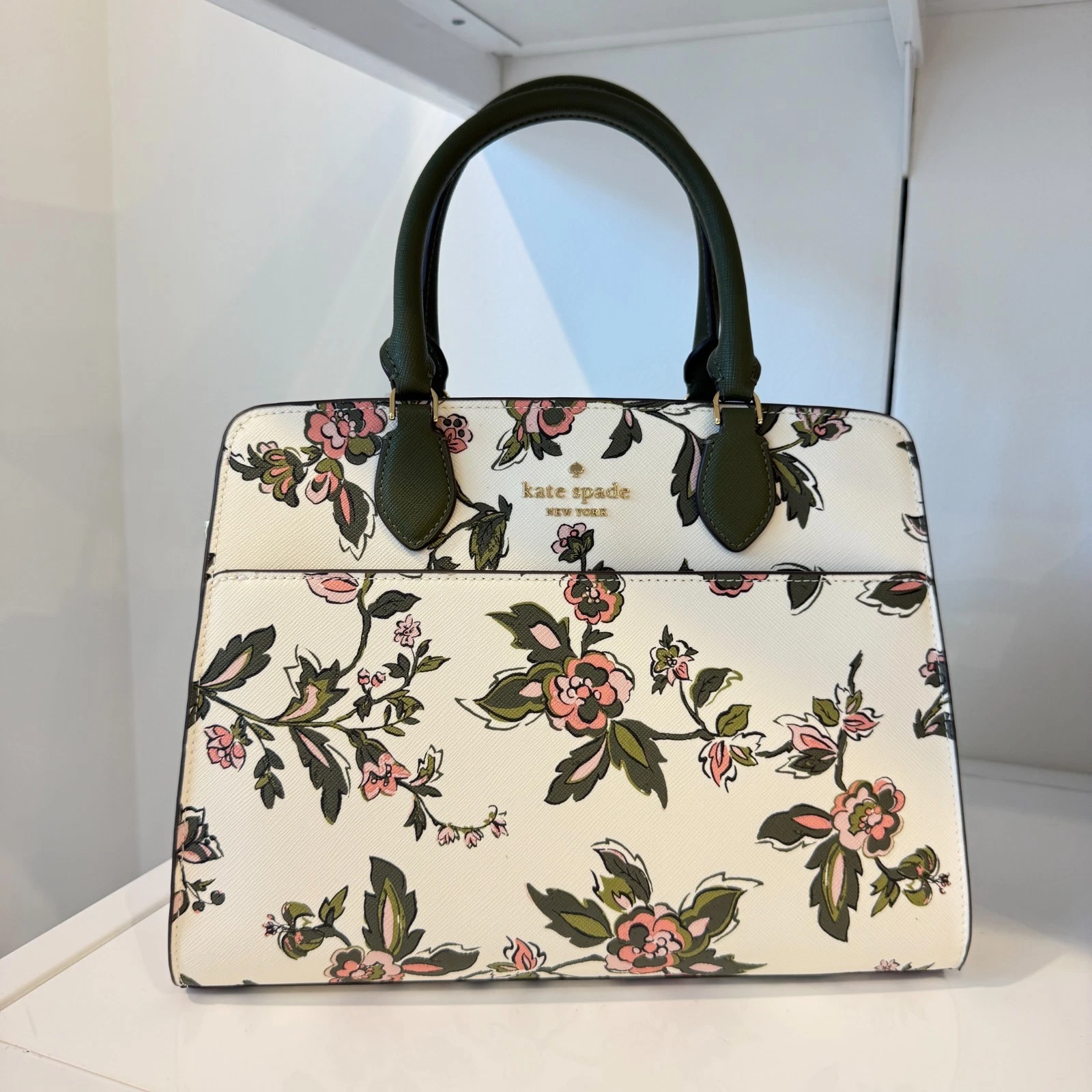 Kate Spade Madison Borsa a tracolla media floreale KM142 multi meringa