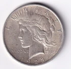 1923 Peace Silver Dollar $1 Coin 90% Silver n.19