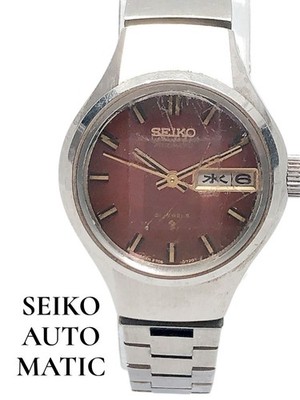 Seiko Automatic Ladies Watch Stainless 2706 0160 21 Jewels wrist 17cm