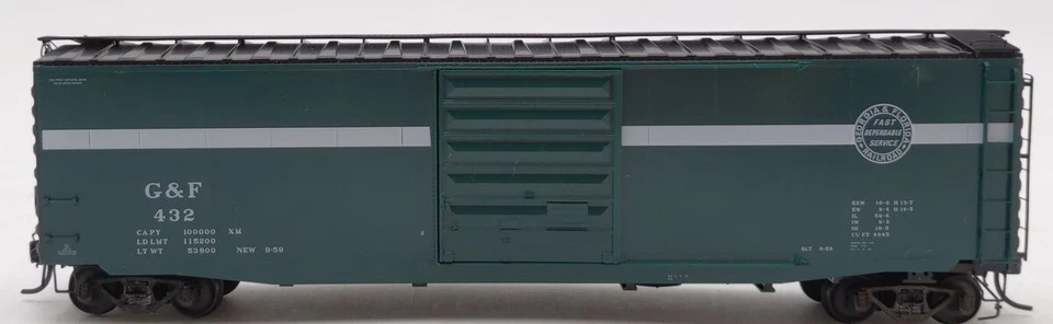 Kadee 6104 HO Scale Georgia & Florida 40' PS-1 Boxcar #432 NIB - Image 2 of 4