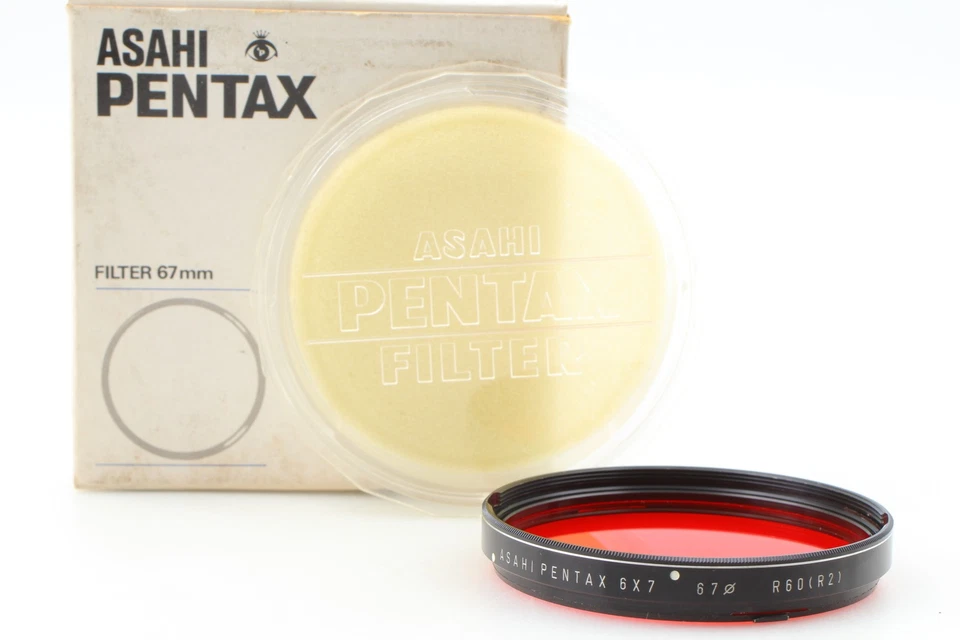 [Top MINT] PENTAX 6x7 67 Red Lens Color Filter 67mm From JAPAN - Image 2 of 4