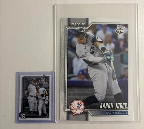 2026 Topps Series 1 Costco Exclusive Aaron Judge Jumbo Card OTC-3 Yankees