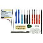 Batterie pour Garmin Approach S62, S60 230mAh 3,7V