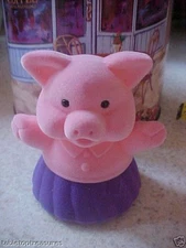 pig  trinket box &  matching necklace 