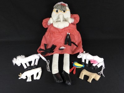 there was an old lady doll