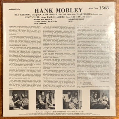 HANK MOBLEY Blue Note Music Matters 45RPM 2LP MMBLP 1568 New