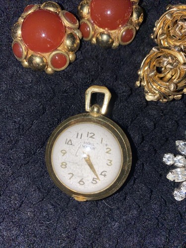 Wundervoller extravaganter Schmuck Konvolut 12x Ohr Clipse Kette Uhr Armreif - Bild 7 von 22