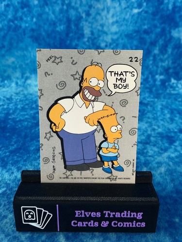 The Simpsons SINGLE Non-Sport Trading card by Topps 1990 - Picture 205 of 206