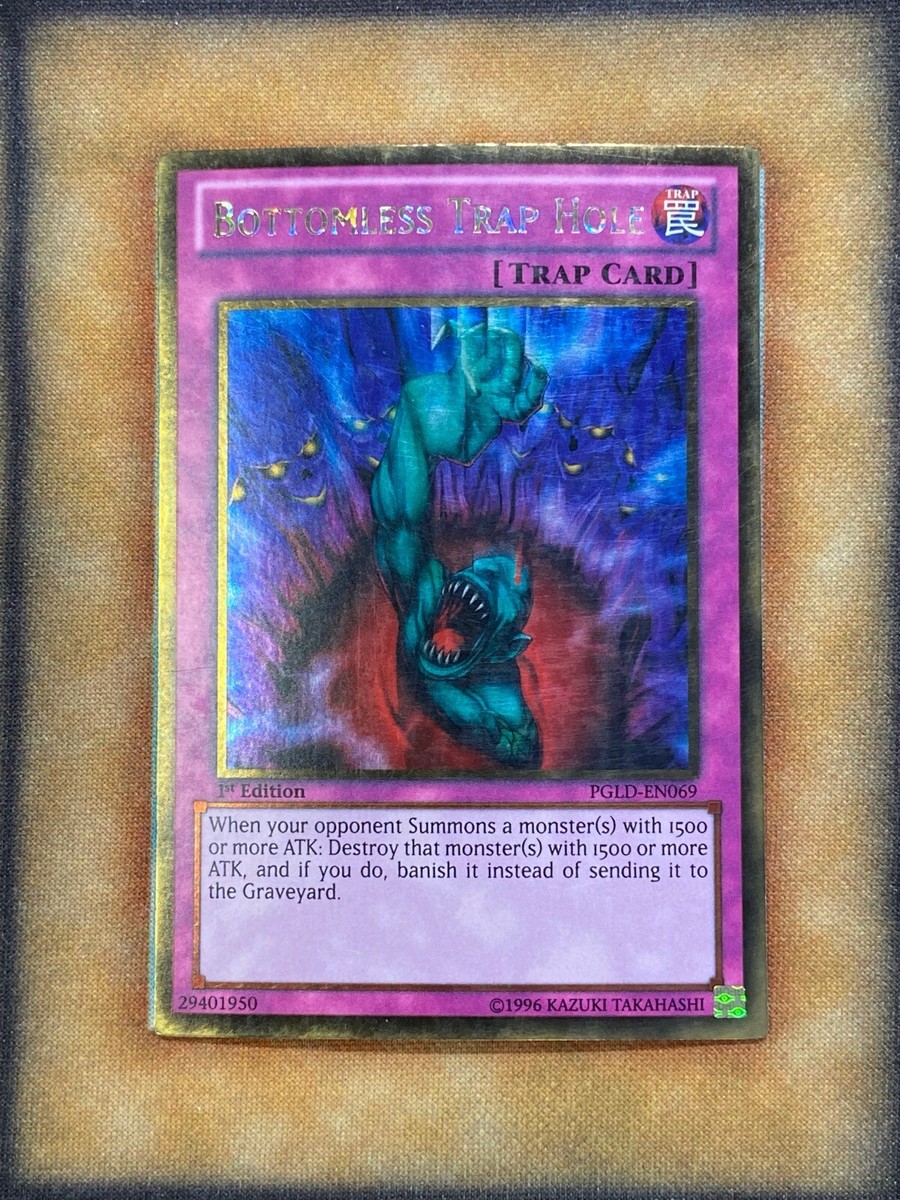 bottomless trap hole yugioh card BOTTOMLESS TRAP HOLE